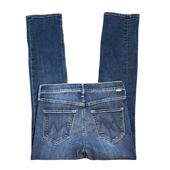 MOTHER The Mid Rise Dazzler Ankle in On The Edge Medium Blue Wash Size 27 - Picture 5 of 14